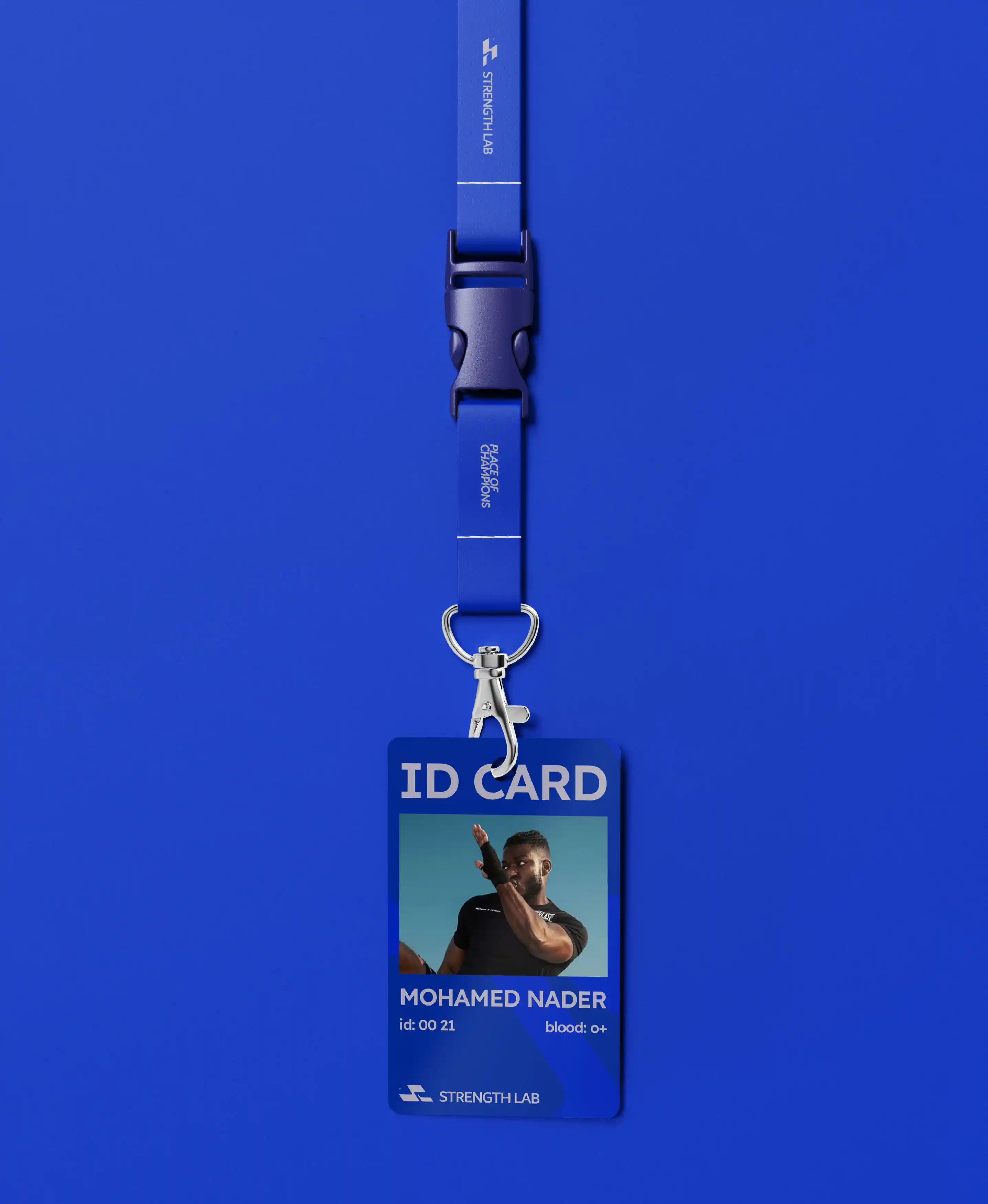 Strength Lab ID card